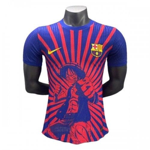Fotbalový Dres FC Barcelona x Luffy Speciální 2024-25 Fotbalový Dres FC Barcelona x Luffy Speciální 2024-25